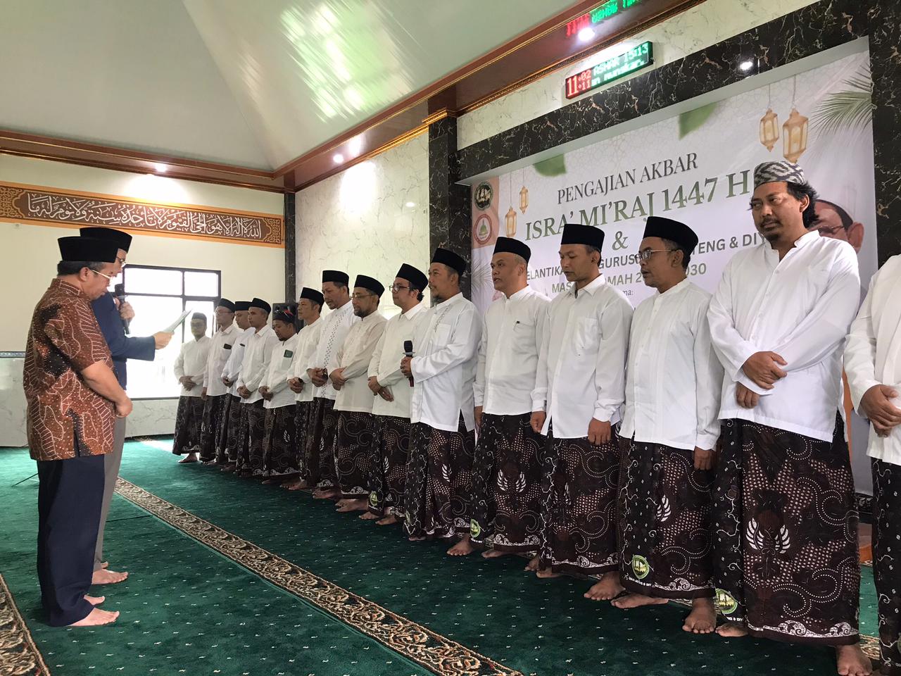 Pelantikan Pengurus OIAAI Jawa Tengah dan DIY Digelar di Pondok Pesantren Al-Azhariyyah Salatiga