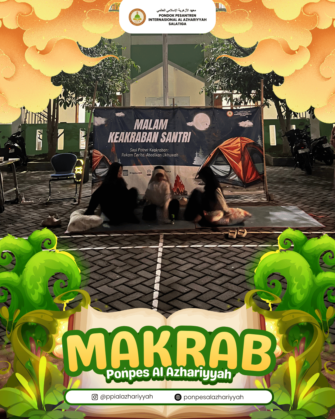 Malam Keakraban Santri PPI Al Azhariyyah, Momentum Merajut Ukhuwah dan Menumbuhkan Semangat Berjuang