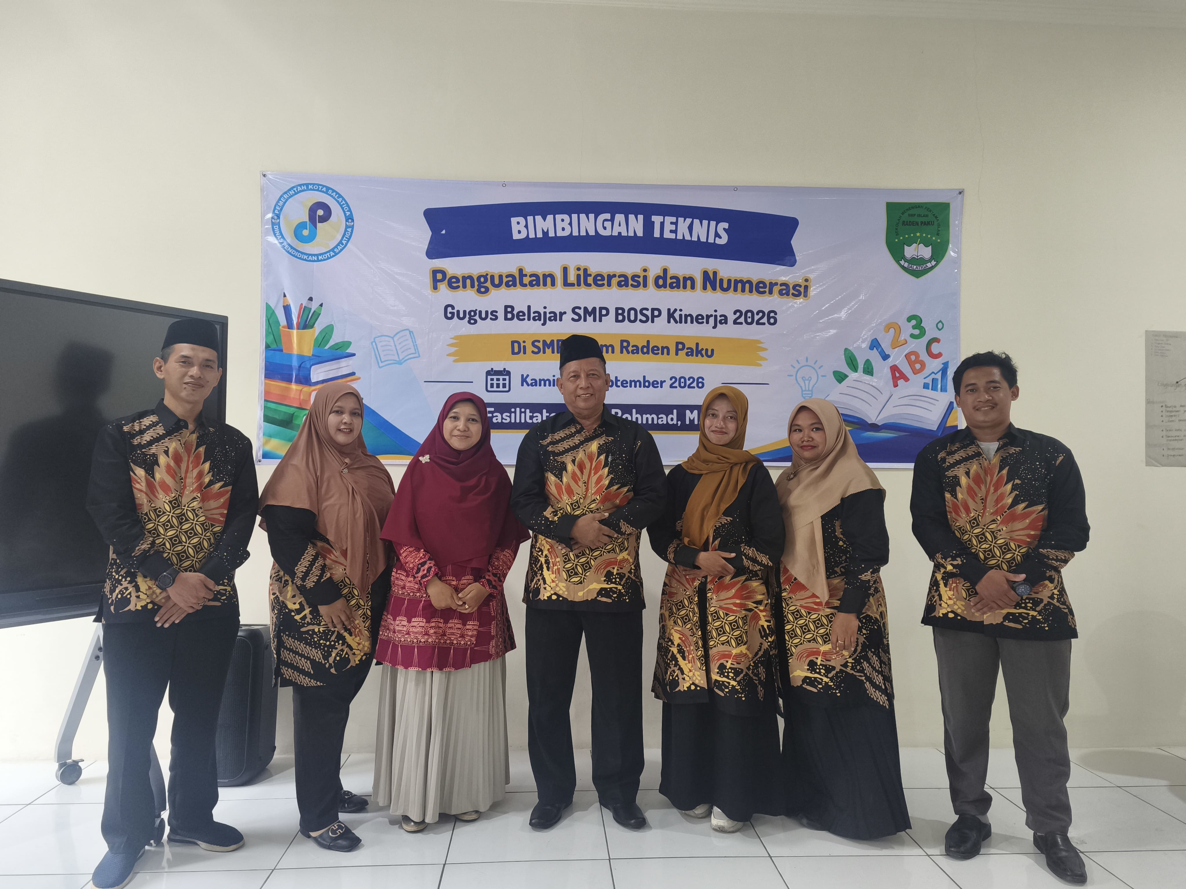 SMP Qurani Unggulan Al Azhariyyah Menjadi Tuan Rumah Bimtek BOSP Kinerja 2026: Penguatan Literasi dan Numerasi